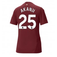 Manchester City Manuel Akanji #25 3rd trikot Frauen 2024-25 Kurzarm